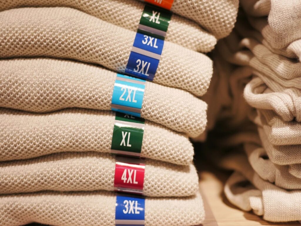 تفاوت سایزبندی لباس بارداری با لباس معمولی