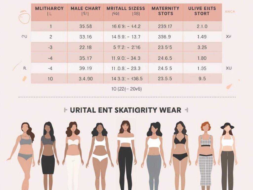 چگونه سایز لباس بارداری را اندازهگیری کنیم؟